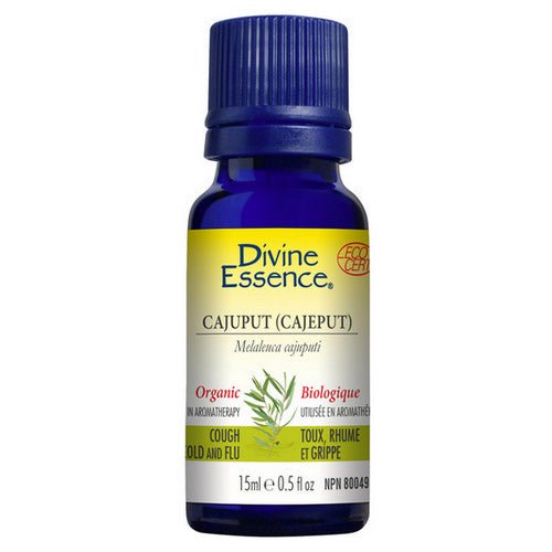 Organic Cajuput (Cajeput) Essential Oil 15 Ml by Divine Essence