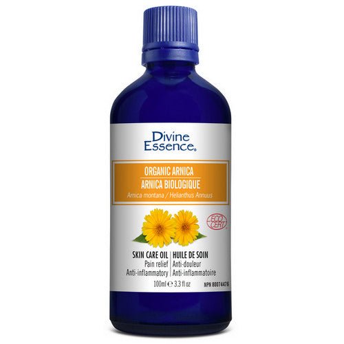 Organic Essential Arnica Oil 100 Ml by Divine Essence