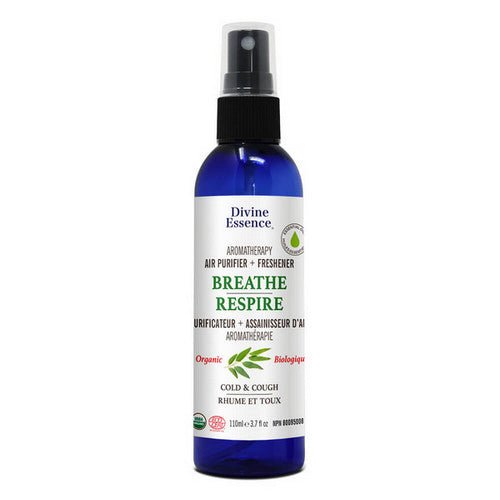 Organic Essential Oil Air Purifier Breathe 110 Ml by Divine Essence
