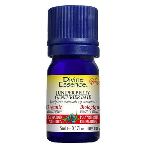 Organic Essential Oil Juniper Berry 5 Ml by Divine Essence