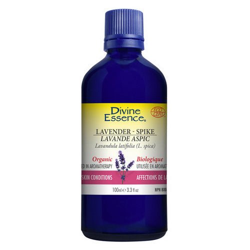 Organic Essential Oil Lavender Spike 100 Ml by Divine Essence