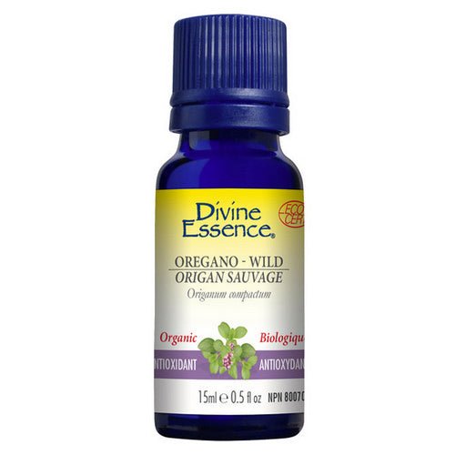 Organic Essential Oil Oregano Wild 15 Ml by Divine Essence