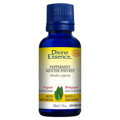 Organic Essential Oil Peppermint (Yakima) 30 Ml by Divine Essence
