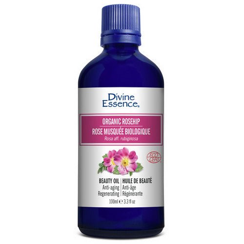 Organic Essential Oil Rosehip 100 Ml by Divine Essence