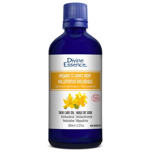Organic Essential Oil St. John’s Wort 100 Ml by Divine Essence