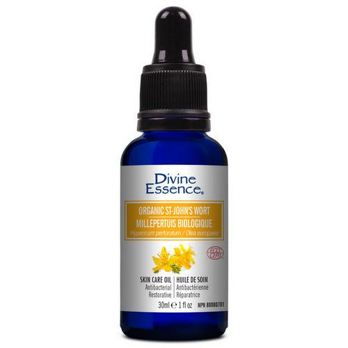 Organic Essential Oil St. John’s Wort 30 Ml by Divine Essence