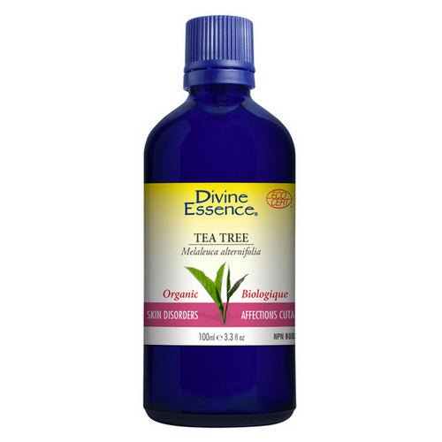 Organic Essential Oil Tea Tree 100 Ml by Divine Essence