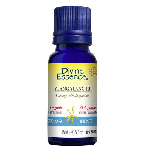 Organic Essential Oil Ylang Ylang III 15 Ml by Divine Essence