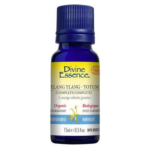 Organic Essential Oil Ylang Ylang Totum (complete) 15 Ml by Divine Essence