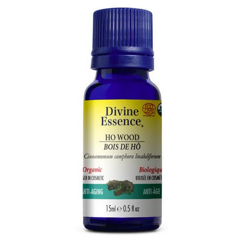 Organic Ho Wood Essential Oil 15 Ml by Divine Essence