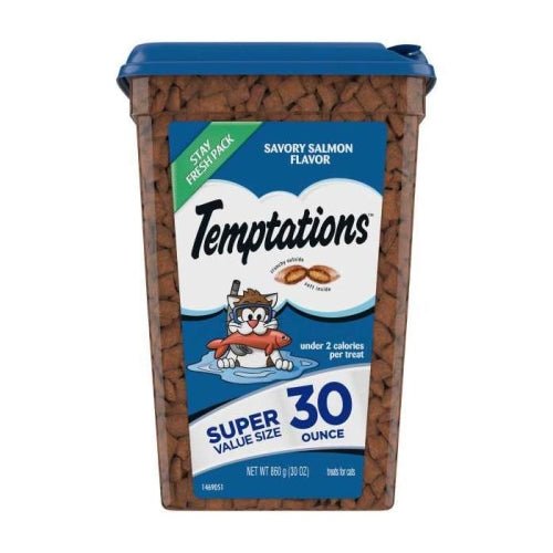 Pedigree, Whiskas Temptations Salmon, 30 Oz