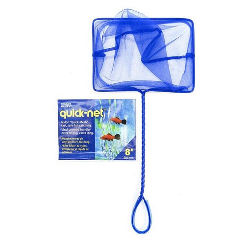 Quick-Net Standard Handle Green 8″ Wide Net by Penn Plax