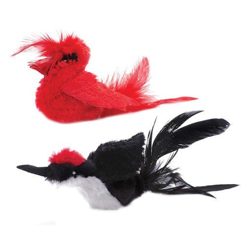 Pet Zone Products, Pet Zone Products Real Bird Cat Toy, Assorted, 1 Each/One Size