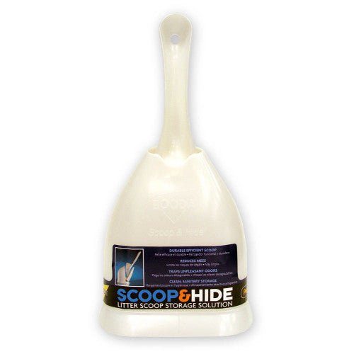 Petmate, Petmate Scoop ‘N’ Hide Cat Litter Scoop, White Pearl, 1 Each/One Size