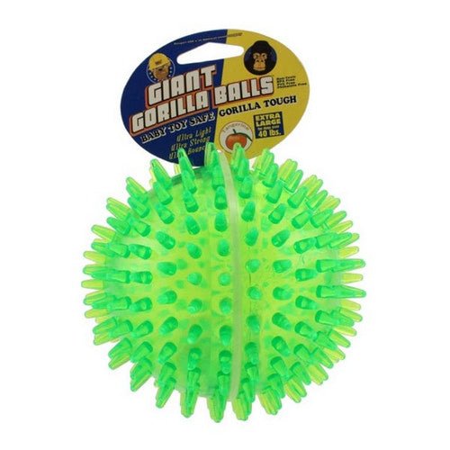 Petsport USA, Gorilla Ball Dog Toy Assorted, 1 Count / Extra Large (5 Inches)