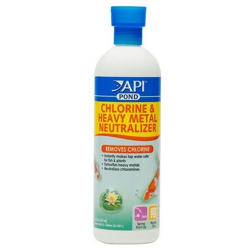 Pond Care, Chlorine & Heavy Metal Neutralizer, 16 oz (Treats 9,600 Gallons)