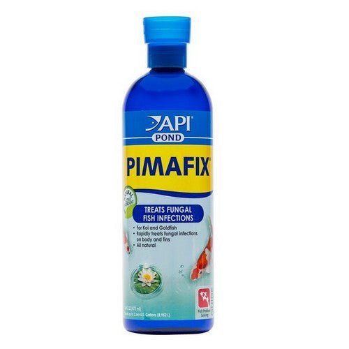Pond Care, PimaFix Antifungal Remedy for Koi & Goldfish, 16 oz (Treats 2,400 Gallons)