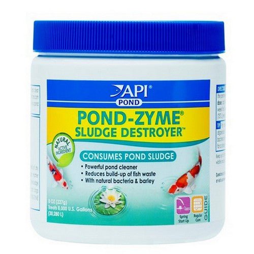 Pond Care, Pond Zyme with Barley Heavy Duty Pond Cleaner, 8 oz (Treats 8,000 Gallons)