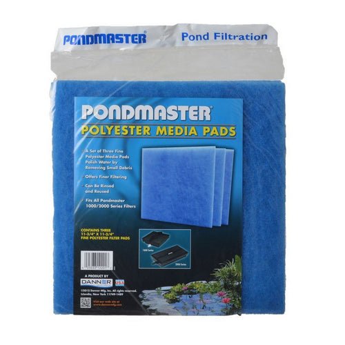 Fine Polyester Media 12″ Long x 12″ Wide (3 Pack) by Pondmaster