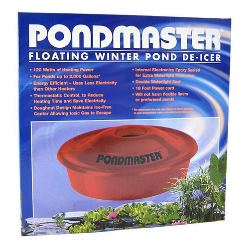 Pondmaster, Floating Winter Pond De-Icer, 120 Watts