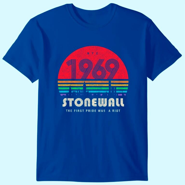 Pride 50th Anniversary Stonewall 1969 Was A Riot Lgbtq T-shirt