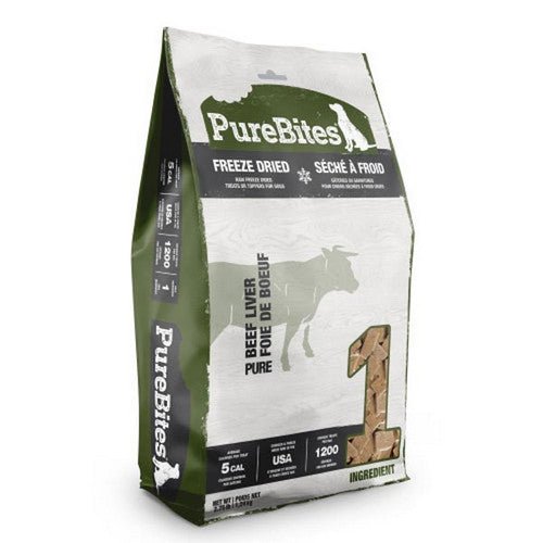 PureBites, Freeze Dried Pure Dog Treats Beef Liver, 1 Count / 44 Oz