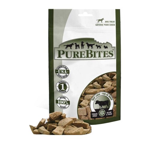 PureBites, PureBites Beef Liver Freeze Dried Dog Treats, 1 Each/4.2 Oz