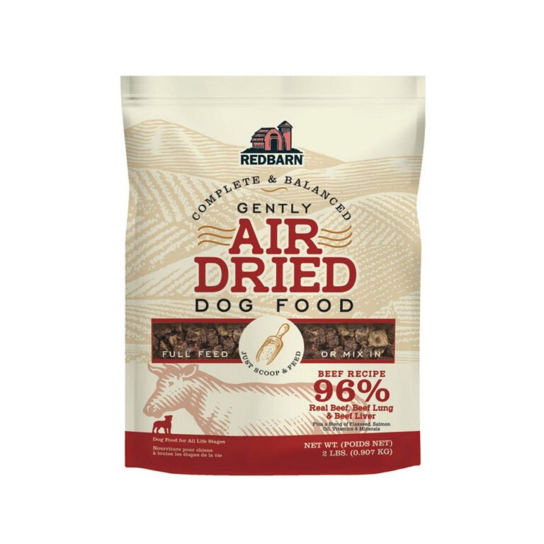 Redbarn Pet Products, Redbarn Pet Products Air-Dried Dog Food, Beef, 2 Lbs