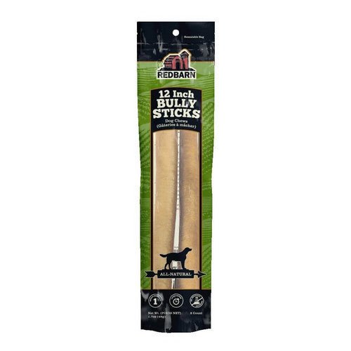 Redbarn Pet Products, Redbarn Pet Products Bully Stick Dog Treat, 1 Each / 12 Inches, 2