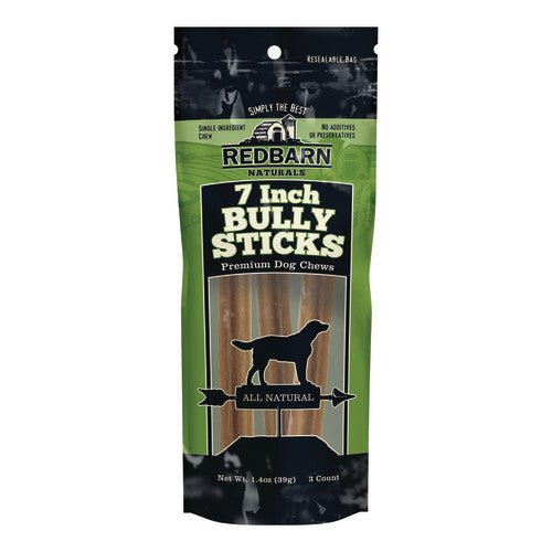 Redbarn Pet Products, Redbarn Pet Products Bully Stick Dog Treat, 1 Each/7 in, 3 Pack