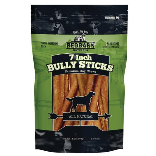 Redbarn Pet Products, Redbarn Pet Products Bully Stick Dog Treat, 1 Each/7 in, 6 Pack