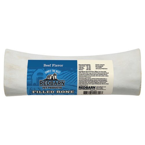 Redbarn Pet Products, Redbarn Pet Products Filled Bone Dog Treat, Beef, 1 Each/5 Oz, Large