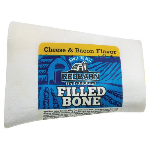 Redbarn Pet Products, Redbarn Pet Products Filled Bone Dog Treat, Cheese & Bacon, 1 — Each 3 5 Oz Small