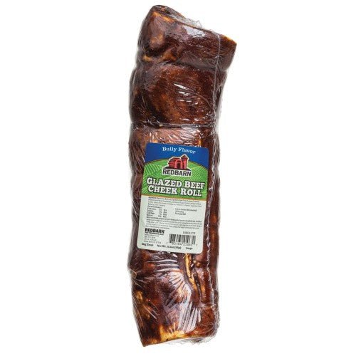 Redbarn Pet Products, Redbarn Pet Products Glazed Beef Cheek Roll Dog Treat, Beef, 1
