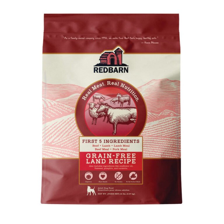 Redbarn Pet Products, Redbarn Pet Products Grain Free Dry Dog Food, Land, 22 Lbs