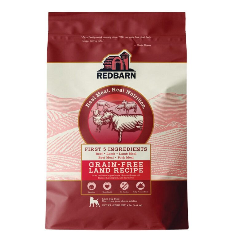Redbarn Pet Products, Redbarn Pet Products Grain Free Dry Dog Food, Land, 4 Lbs