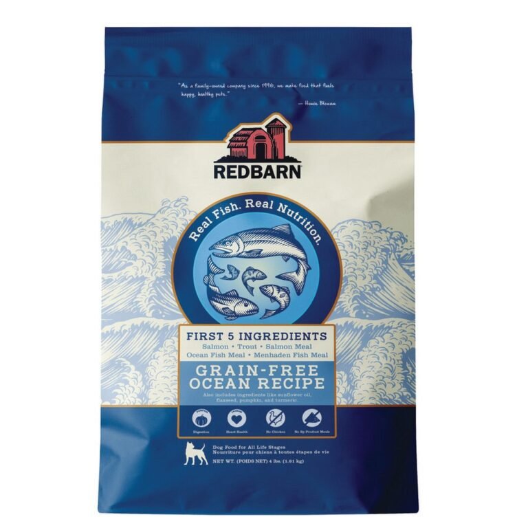 Redbarn Pet Products, Redbarn Pet Products Grain Free Dry Dog Food, Ocean, 4 Lbs