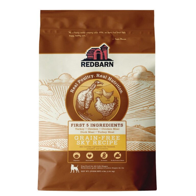 Redbarn Pet Products, Redbarn Pet Products Grain Free Dry Dog Food, Sky, 4 Lbs