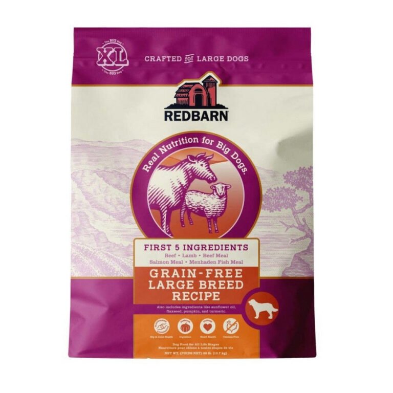 Redbarn Pet Products, Redbarn Pet Products Grain-Free Large Breed Dry Dog Food, Beef & — Lamb 28 Lbs