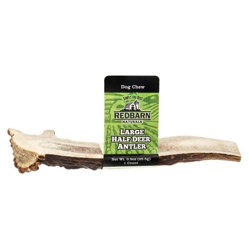 Redbarn Pet Products, Redbarn Pet Products Natural Deer Antler Dog Treat, Split, 1 — Each Lg 0 9 Oz