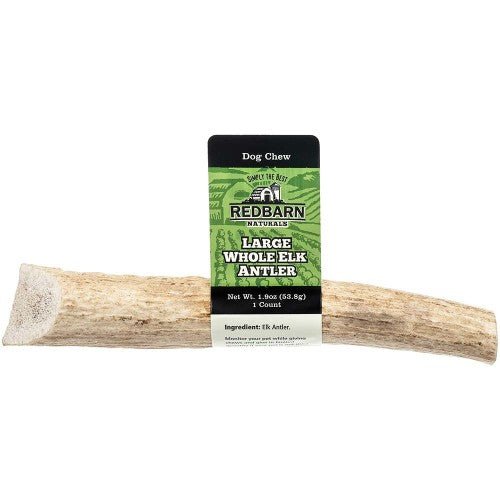 Redbarn Pet Products, Redbarn Pet Products Natural Elk Antler Dog Treat, Whole, 1 — Each Lg 9 Oz