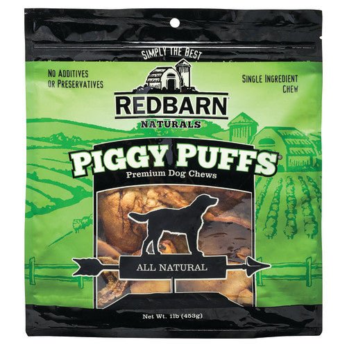 Redbarn Pet Products, Redbarn Pet Products Naturals Piggy Puffs Dog Treat, 1 Each/1 lb