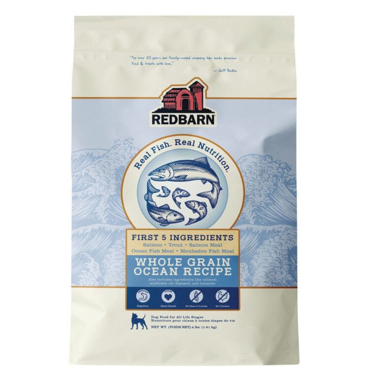 Redbarn Pet Products, Redbarn Pet Products Whole Grain Dry Dog Food, Ocean, 4 Lbs