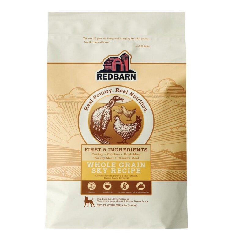 Redbarn Pet Products, Redbarn Pet Products Whole Grain Dry Dog Food, Sky, 4 Lbs