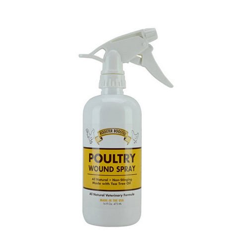 Rooster Booster, Poultry Wound Spray, 16 Oz