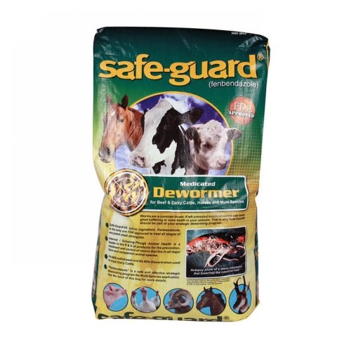 Safe-Guard, Safe-Guard 0.5% Multi-Species Dewormer Pellets, 25 Lbs