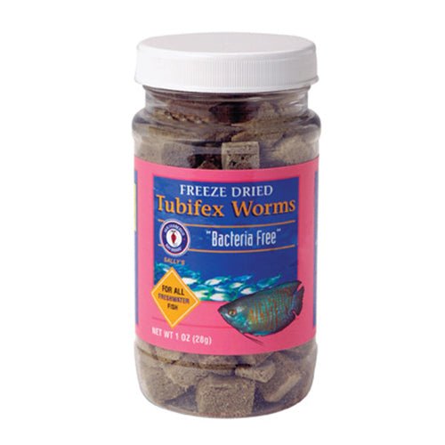 San Francisco Bay Brand, San Francisco Bay Brand Bacteria Free Tubifex Worms Freeze Dried — Fish Food 1 Each Oz