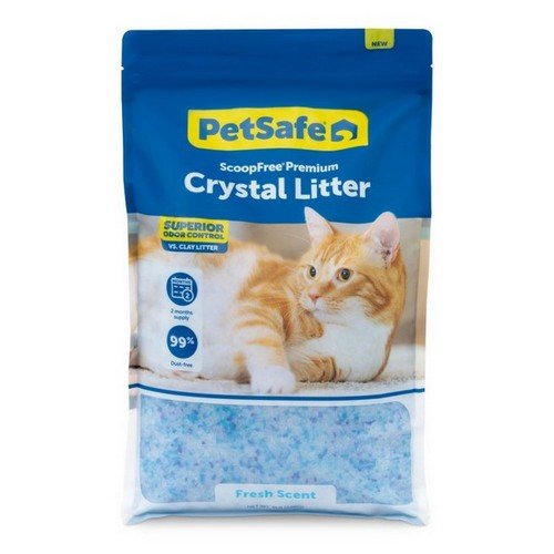 ScoopFree, ScoopFree Premium Crystal Cat Litter, Fresh, 8 Lbs