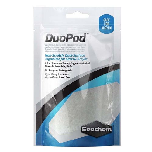 Seachem, Seachem Duo Pad Non-Scratch Dual Surface Alge Pad for Glass and Acrylic, 1 count