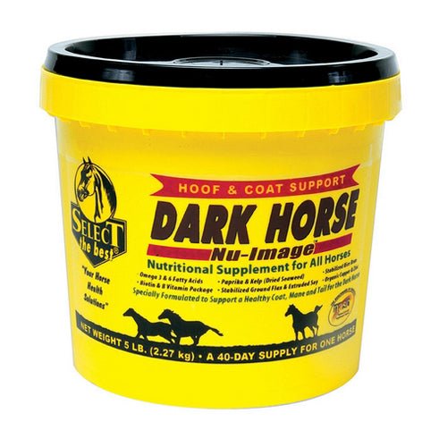 Select The Best, Dark Horse Nu-Image Nutritional Supplement For Horses, 5 Lbs